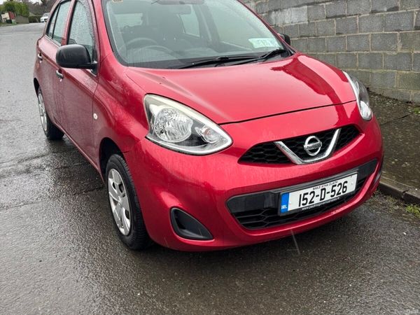 Nissan Micra Hatchback, Petrol, 2015, Red