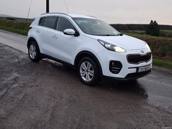 Kia Sportage SUV, Diesel, 2017, White