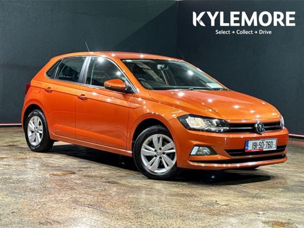 Volkswagen Polo Hatchback, Petrol, 2019, Orange