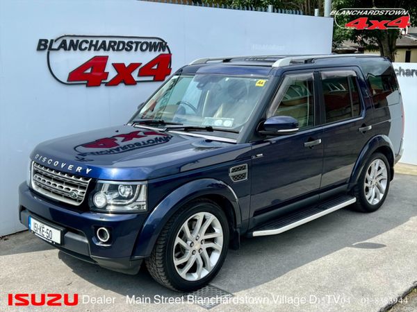 Land Rover Discovery SUV, Diesel, 2015, Blue