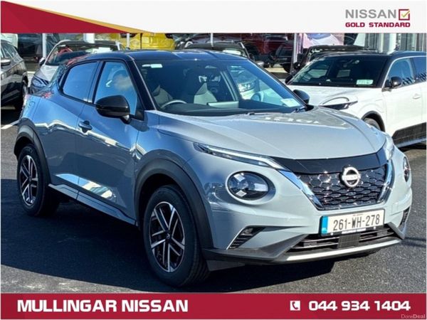 Nissan Juke SUV, Petrol Hybrid, 2026, Grey