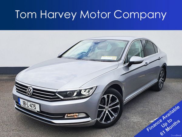 Volkswagen Passat Saloon, Diesel, 2018, Silver