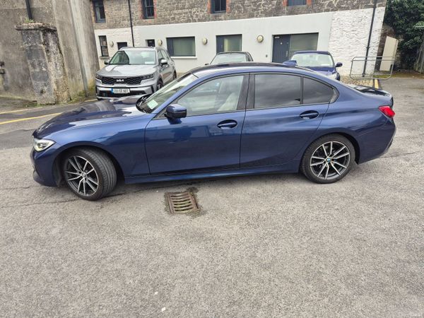 BMW 3-Series Saloon, Diesel, 2019, Blue