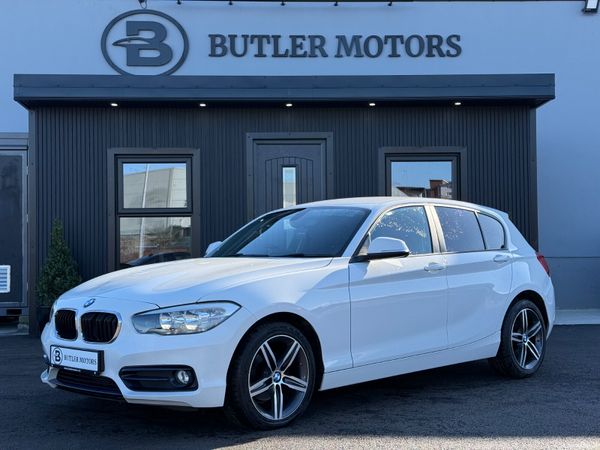BMW 1-Series Hatchback, Diesel, 2017, White