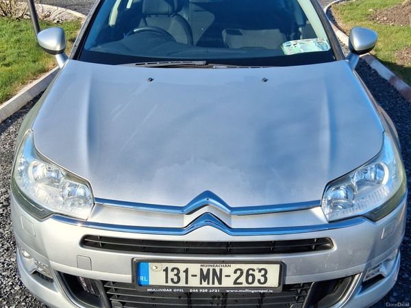 Citroen C5 Saloon, Diesel, 2013, Silver