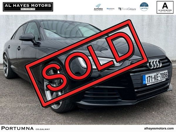 Audi A4 Saloon, Diesel, 2017, Black