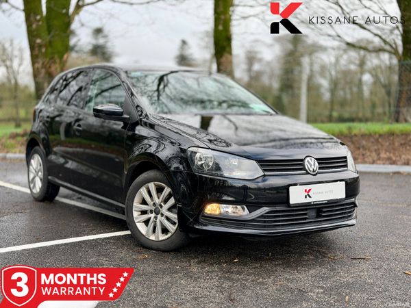 Volkswagen Polo Hatchback, Petrol, 2015, Black