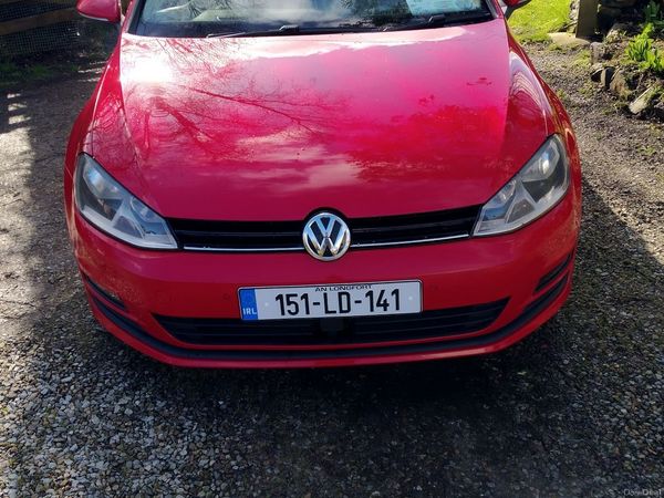 Volkswagen Golf Estate, Diesel, 2015, Red