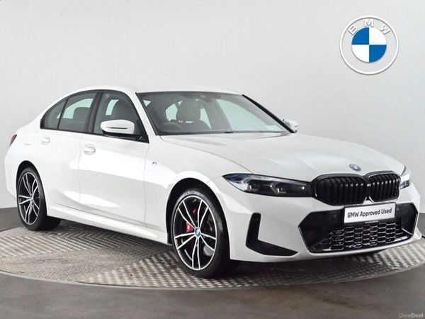 BMW 3-Series Saloon, Petrol Plug-in Hybrid, 2024, White