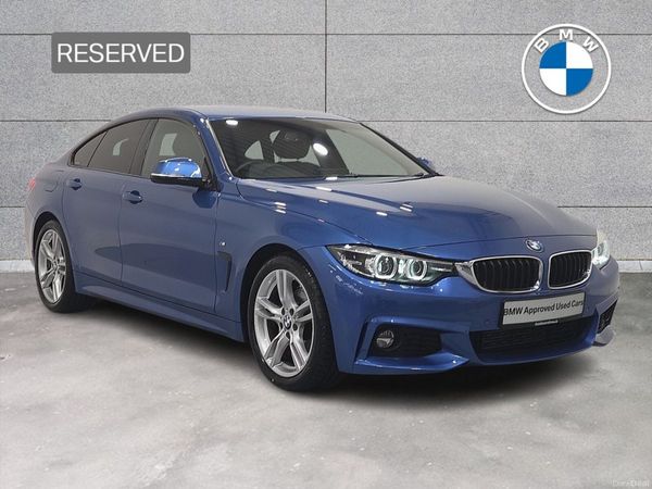 BMW 4-Series Hatchback, Diesel, 2018, Blue