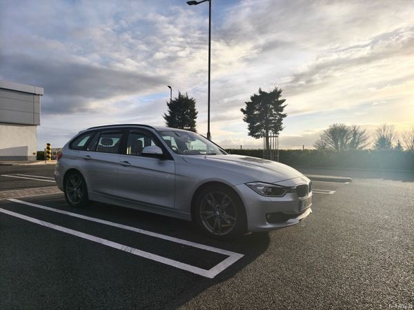 BMW 3-Series Estate, Petrol, 2014, Silver