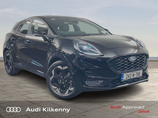 Ford Puma MPV, Petrol Hybrid, 2024, Black