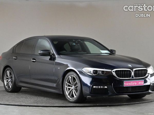 BMW 5-Series Saloon, Diesel, 2018, Black