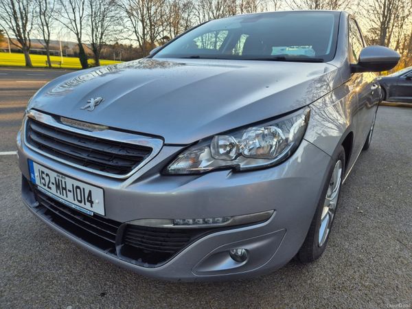 Peugeot 308 Hatchback, Diesel, 2015, Grey