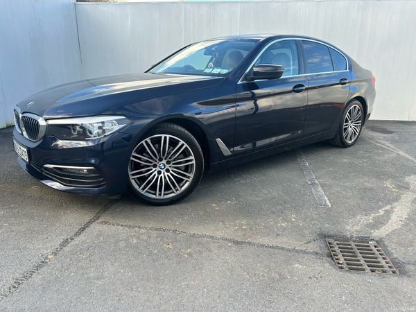 BMW 5-Series Saloon, Diesel, 2020, Blue