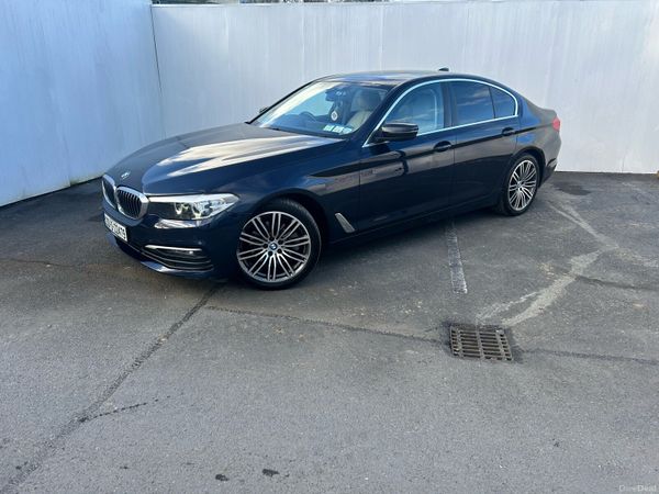 BMW 5-Series Saloon, Diesel, 2020, Blue