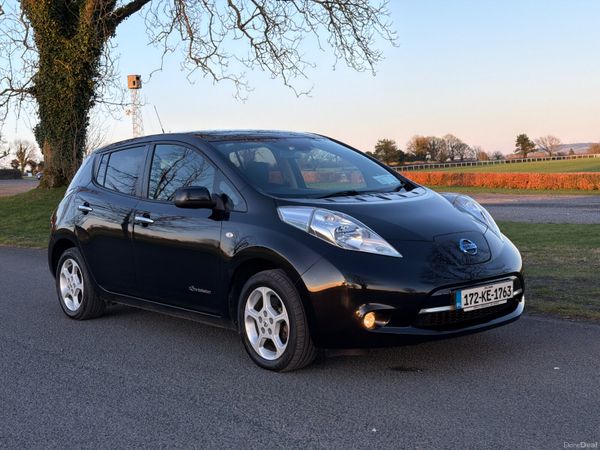 Nissan Leaf Hatchback, Electric, 2017, Black