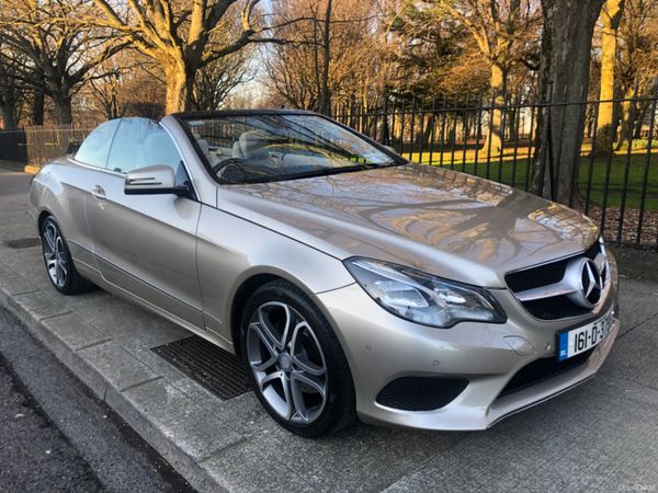 Mercedes-Benz E-Class Convertible, Diesel, 2016, Silver