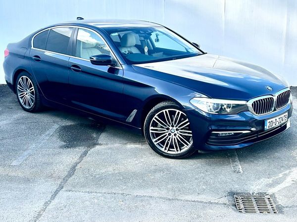 BMW 5-Series Saloon, Diesel, 2020, Blue