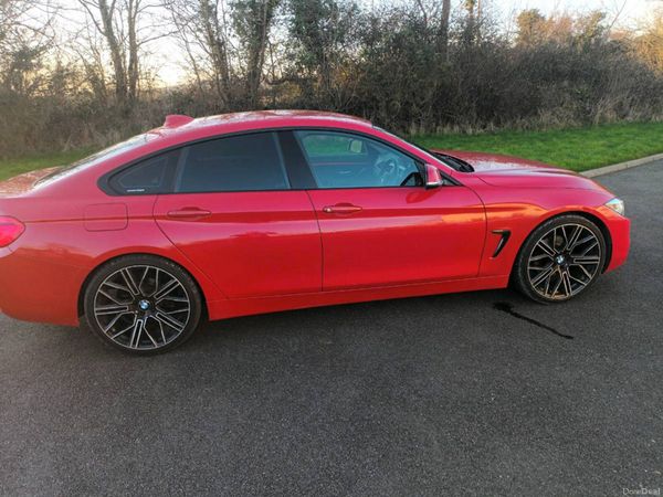 BMW 4-Series Coupe, Diesel, 2017, Red