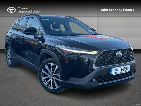 Toyota Corolla Cross SUV, Petrol Hybrid, 2024, Black