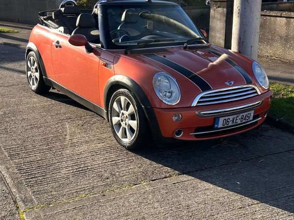 Mini Cooper Convertible, Petrol, 2006, Orange