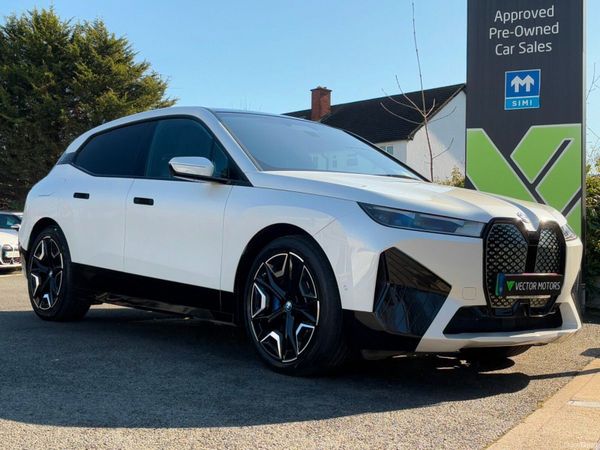 BMW iX SUV, Electric, 2023, White