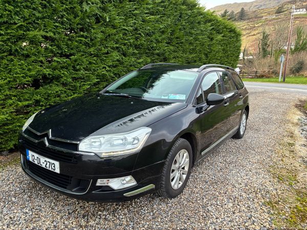 Citroen C5 Estate, Diesel, 2012, Black