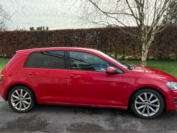 Volkswagen Golf Estate, Diesel, 2013, Red