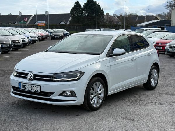 Volkswagen Polo Hatchback, Petrol, 2018, White