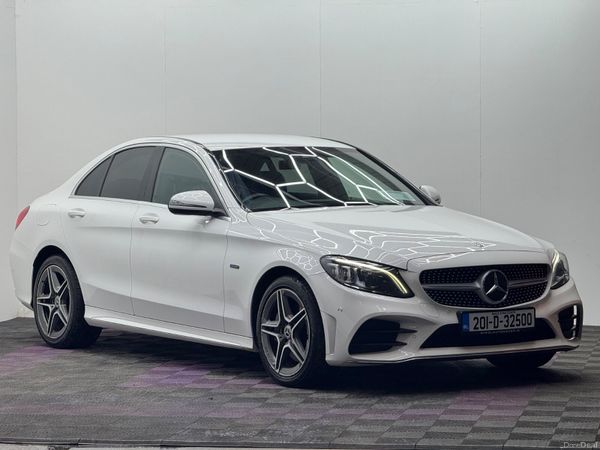 Mercedes-Benz C-Class Saloon, Diesel Plug-in Hybrid, 2020, White