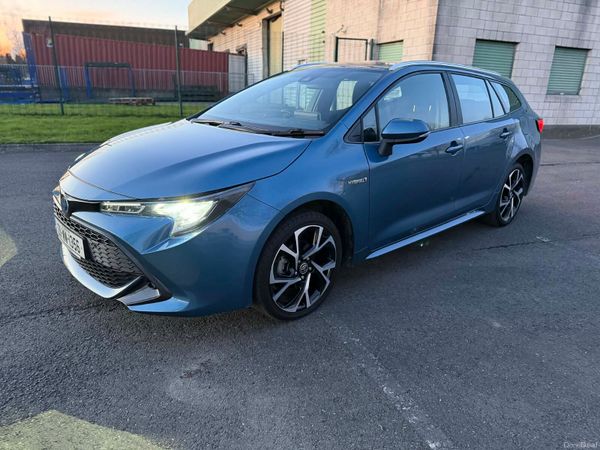 Toyota Corolla Estate/Jeep, Petrol Hybrid, 2021, Blue