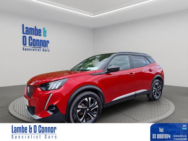 Peugeot 2008 Hatchback, Electric, 2021, Red