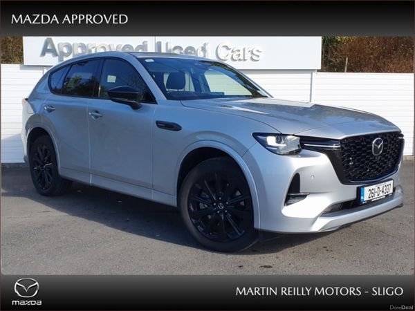 Mazda CX-60 SUV, Petrol Plug-in Hybrid, 2026, Grey