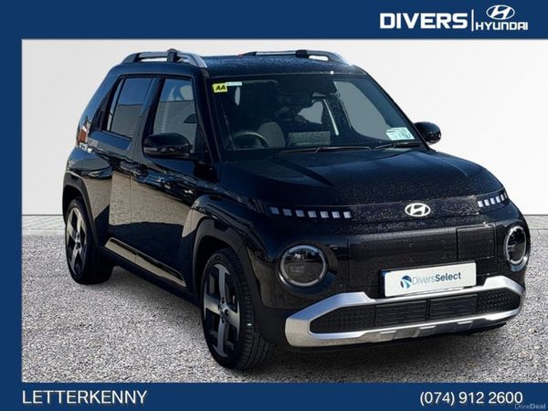 Hyundai INSTER MPV, Electric, 2025, Black