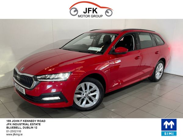 Skoda Octavia Estate, Diesel, 2022, Red