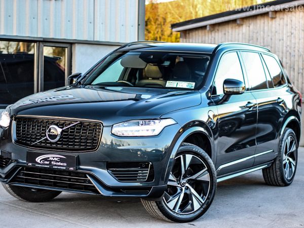 Volvo XC90 SUV, Petrol Plug-in Hybrid, 2021, Grey