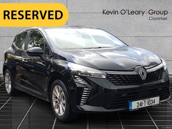 Renault Clio Hatchback, Petrol, 2024, Black