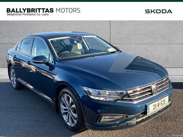 Volkswagen Passat Saloon, Diesel, 2021, Blue