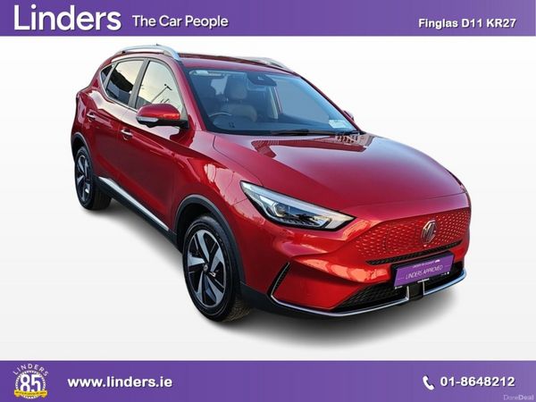 MG ZS SUV, Electric, 2024, Red