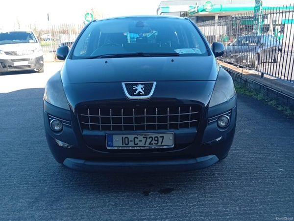 Peugeot 3008 MPV, Diesel, 2010, Black