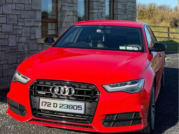 Audi A6 Saloon, Diesel, 2017, Red