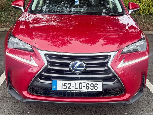 Lexus NX SUV, Petrol Hybrid, 2015, Red