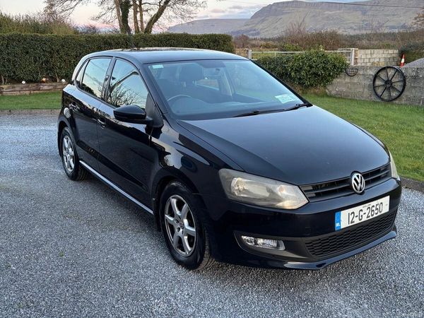 Volkswagen Polo Hatchback, Diesel, 2012, Black