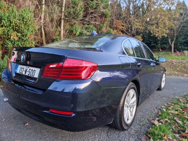 BMW 5-Series Saloon, Diesel, 2013, Blue
