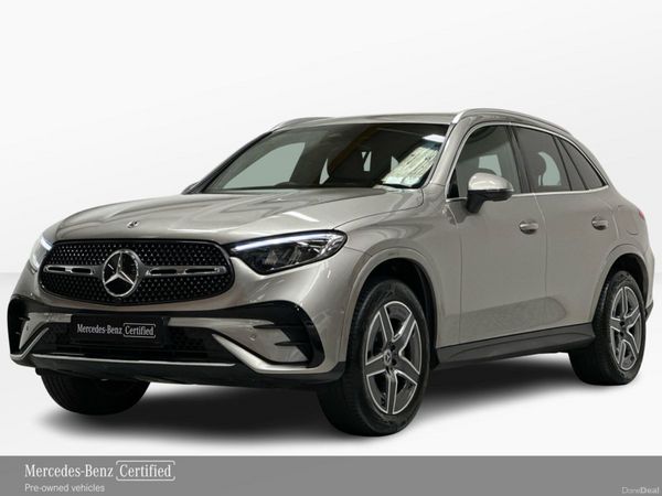 Mercedes-Benz GLC SUV, Diesel Plug-in Hybrid, 2025, Silver