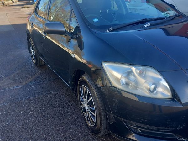 Toyota Auris Hatchback, Petrol, 2007, Black