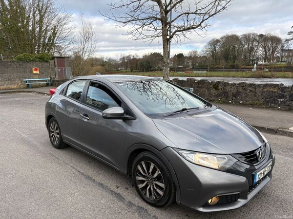 Honda Civic Hatchback, Diesel, 2013, Grey