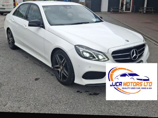 Mercedes-Benz E-Class Saloon, Diesel Hybrid, 2015, White
