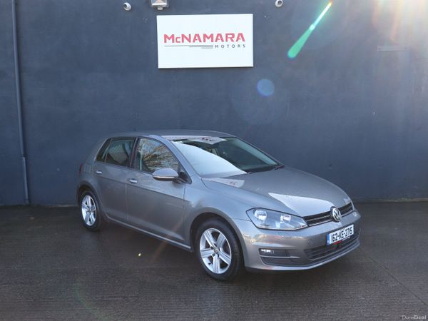Volkswagen Golf Hatchback, Diesel, 2016, Grey